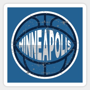 Minneapolis Basketball 1 Magnet